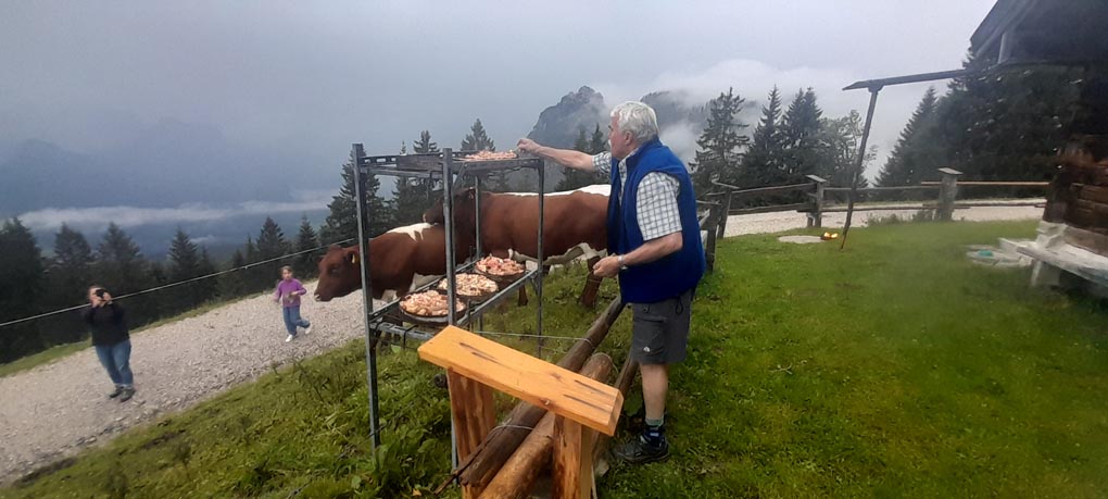 Sonnwendfeier 2024 auf der Bergbundhütte