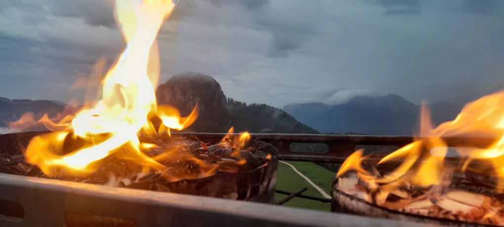 Sonnwendfeier 2024 auf der Bergbundhütte