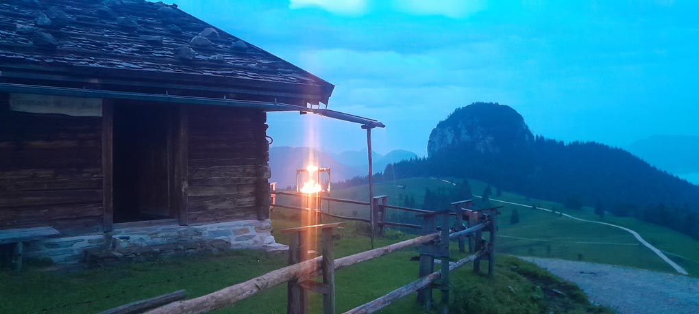 Sonnwendfeier 2024 auf der Bergbundhütte